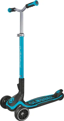 Image de GLOBBER ULTIMUM - Trottinette enfant adulte, 125/90 mm extra large, ABEC 9, 3 roues, hauteur réglable, bleu