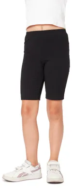 Produktbild von Bellivalini Mädchen Kurze Leggings aus Baumwolle BLV50-281 (Schwarz, 122)