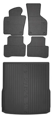 Immagine prodotto di Tappetini gomma + baule DryZone per Volkswagen Passat B6 2005-2010 5 pezzi