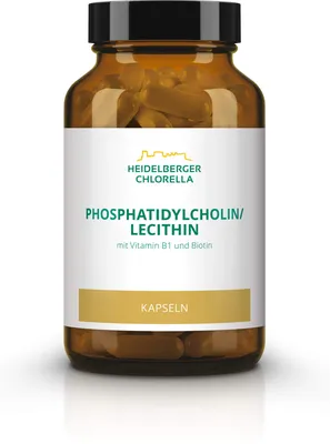 Produktbild von Heidelberger Chlorella Phosphatidylcholin / Lecithin Kapseln, 120 St. Kapseln
