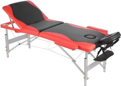 Productafbeelding van Famanu massagebank met 3 zones - Ergonomische massagestoelen voor thuisgebruik en professioneel gebruik