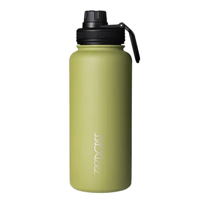 Produktbild von Edelstahl Thermo Trinkflasche noLimit 950ml - doppelwandig + Gratis Sportdeckel