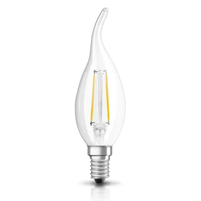 Imagen del producto de Lámpara LED Osram Retrofit CLASSIC BA, 2 W, casquillo E14, 230 lúmenes, 15000 horas, luz cálida