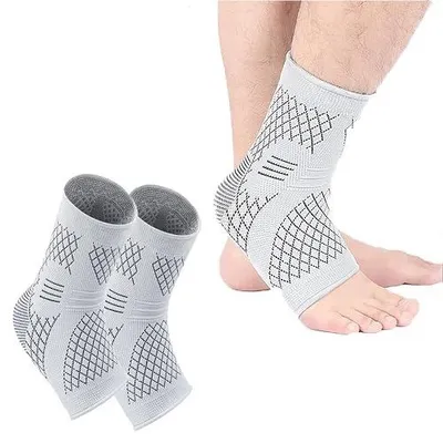 Zdjęcie produktu dla Bandaż na kostkę kompresyjny nylonowy oddychający sportowy 2 sztuki