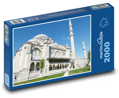 Produktbild von Puzzle 2000 Istanbul - Süleymaniye-Moschee - martinpuzzle