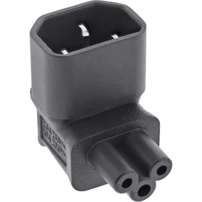 Obrázek produktu pro InLine 16723G, C14, C5, Černá, Samec/samice, 40 mm, 40 mm