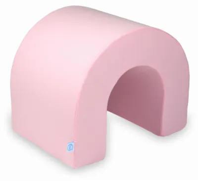 Produktbild von Puderrosa Schaumstoff-Spielplatztunnel