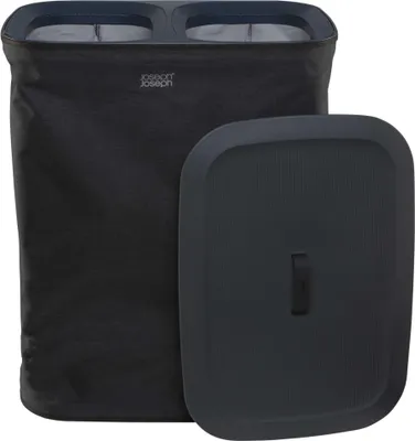 Obrázok produktu pre Joseph Joseph 50004, 90 L, Obdĺžnikový, Bavlna, Polyester, Čierna, Čierna, Ručné pranie / pranie v práčke