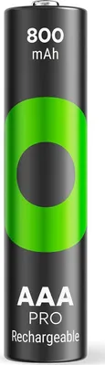 Obrázok produktu pre GP Batteries 201244, Nabíjateľná batéria, AAA, Nikel-Metal Hydrid (nimh), 1,2 V, 4 kusov, 800 mAh