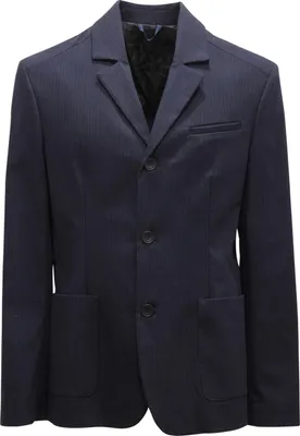 Productafbeelding van O8964 MANJESJIRT IMPERIAL MAN, model PINSTRIPE, marineblauw