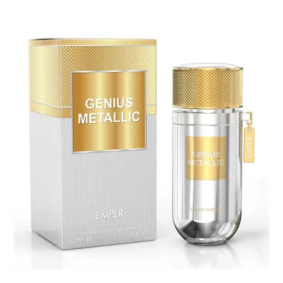 Produktbild von Emper Genius Metallic Eau de Parfum Spray für Herren, 100 ml