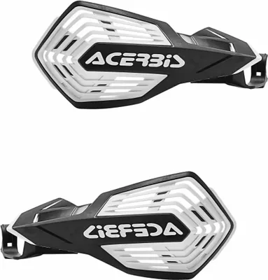 Productafbeelding van ACERBIS open handbeschermers, zwart/wit, model K-Future KH, voor Kawasaki