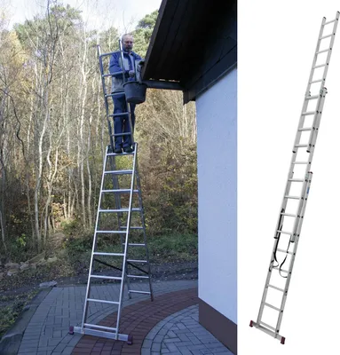 Immagine prodotto di KRAUSE 030399 Vielzweckleiter CORDA 3x9 Spr.