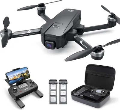 Produktbild von Holy Stone HS720E EIS Drohne mit UHD Kamera und GPS Quadrocopter ferngesteuert mit 2 Akkus Lange Flugzeit,Follow Me,5G WiFi FPV Übertragung