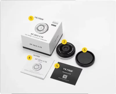 Produktbild von Kameraobjektiv, 28 mm Brennweite, Autofokus-Funktion, schwarz, Sony E-Mount（FE）