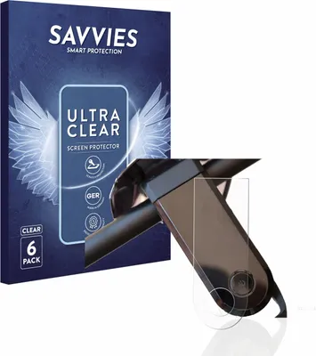 Produktbild von 6x Für NIU KQi3 Sport Schutzfolie Savvies Displayschutz Display Schutz Folie Klar Transparent