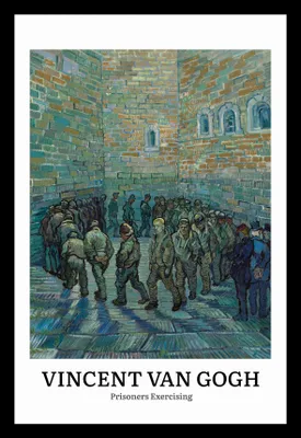 Immagine prodotto di Poster 20x30 cm Design Prisoners, Van Gogh Vintage per il salotto