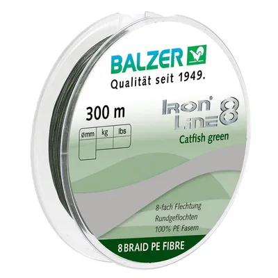 Productafbeelding van Angelschnur, ijzerdraad, voor meervalvissen (groen, 300 meter), diameter: 0,40 mm