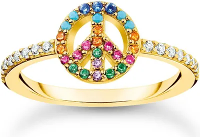 Produktbild von Thomas Sabo TR2373-488-7 Damenring, Ringgröße:60