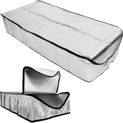 Obrázek produktu pro Allecto Premium - Energeticky úsporný izolační kryt půdních schodů - Izolátor schodiště - Pro domácí použití - 66x140cm