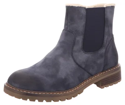 Produktbild von Alyssa Damen-Stiefelette Blau, Farbe:blau, EU Größe:36