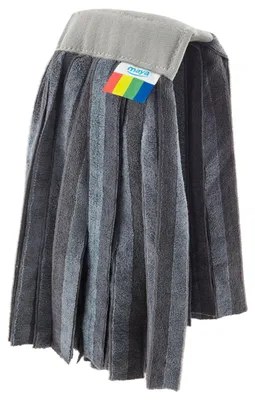 Professioneller Mikrofaser-Mop, 25 Stück, grau