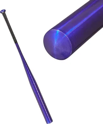 Produktbild von Blauer Baseballschläger aus Aluminium