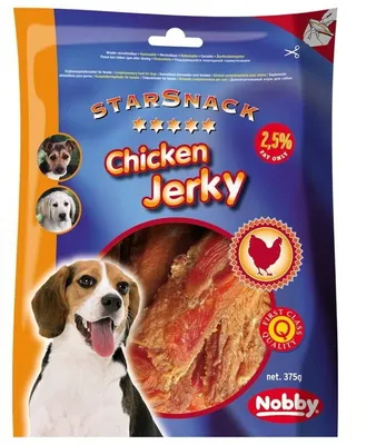Obrázok produktu pre Chicken Jerky 375g