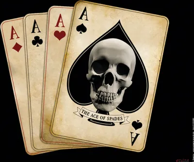 Produktbild von Ace of Spades - Mousepad - Mousepad