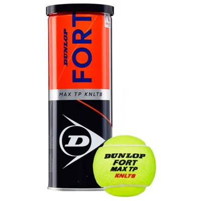 Produktbild von Dunlop Tennisbälle Fort Max TP KNLTB Gasgefüllt 3 Bälle