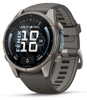 Productafbeelding van Garmin fēnix 9, 3,3 cm (1,3 inch), AMOLED, touchscreen, 64 GB, GPS, 61 g