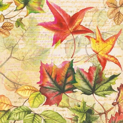 Produktbild von Herbst - Servietten Lunch – Napkin Lunch – Format: 33 x 33 cm –