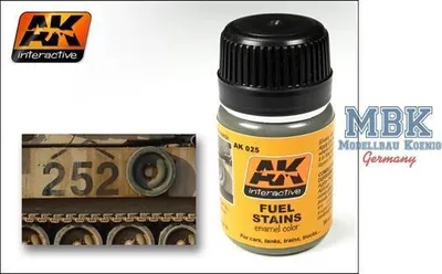 Imagen del producto de AK Interactive S.L. AK-025: Manchas de combustible