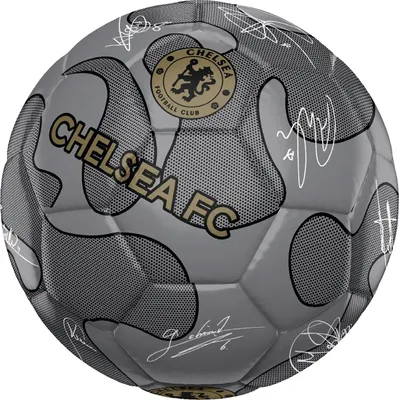Obrázek produktu pro Chelsea FC - Fotbalový míč s podpisy RD3862 (5) (stříbrná)