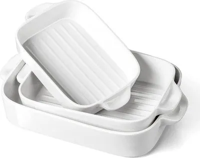 Produktbild von Geschirrset / Casserole - Schachteln, geeignet für den Backofen & Luftfryer - Waschmaschinengeschützt / Backformen - Bratenpfanne