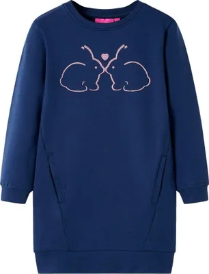 Produktbild von Kinder-Pulloverkleid Marineblau 92