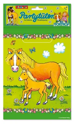 Produktbild von Kindergeburtstag Partytüten Mein Ponyhof