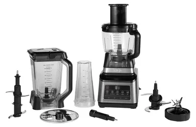 Image de Ninja BN800 robot de cuisine 1200 W 1,8 L Noir, Argent Balances intégrées