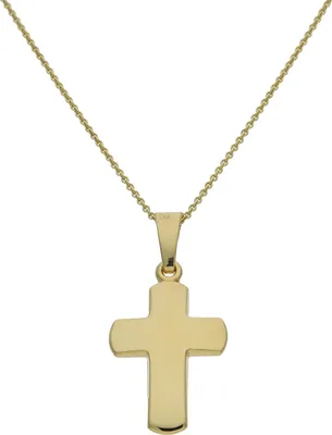 Produktbild von JuwelmaLux Anhänger 585/000 (14 Karat) Gold Kreuz JL14-02-0118