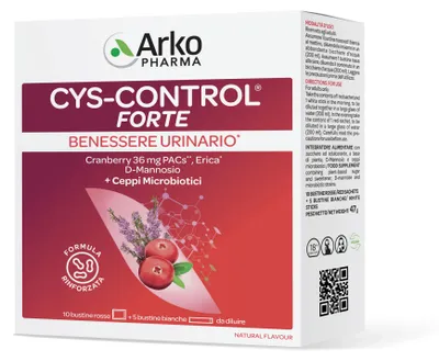Immagine prodotto di Cys Control Forte 15 Bustine