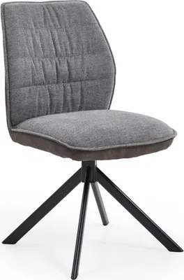 Produktbild von Niehoff Sitzmöbel Gent Schalenstuhl - Eisengestell/Stoffbezug - 180° drehbar