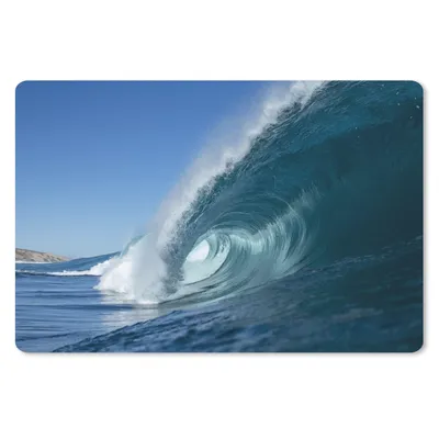 Produktbild von MuchoWow® Schreibtischunterlage Meer - Wasser - Golf 60x40 cm - XXL Mauspad - Großes Mauspad