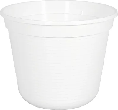 Produktbild von Geli Blumentopf STANDARD Weiß Ø 24 cm - Kunststoff