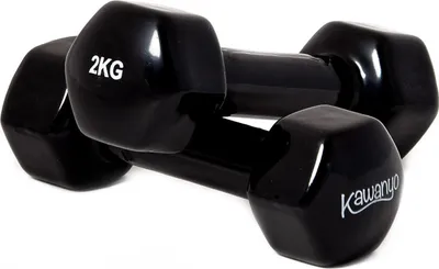 Produktbild von Kawanyo Vinyl Hanteln - 2x 2 kg