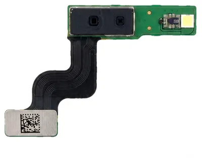 Image de Câble flexible pour capteur de proximité et flash LED, compatible avec le Galaxy Note 20 Ultra, kit de réparation, couleur noire