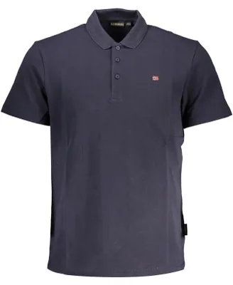 Produktbild von Napapijri Herren KURZARM-POLOSHIRT Blau NP0A4H8BEALISSSSUM_82BD4E7_BLU176 : Größe - 3XL Größe: 3XL