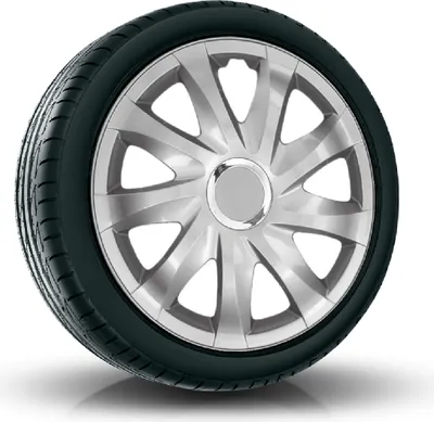 Produktbild von Radkappen Radzierblenden EINZELN (1Stück) 15 Zoll silber DRIFT Z458347