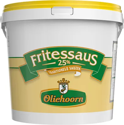 Produktbild von Oliehoorn Fritessaus 25% Olie 10l Eimer (Frittensauce mit 25% Öl)