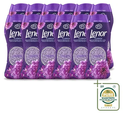 Produktbild von 12 x Lenor Unstoppables Wäscheparfüm Amethyst – 210 g - Vorratspackung - 12 Stücke