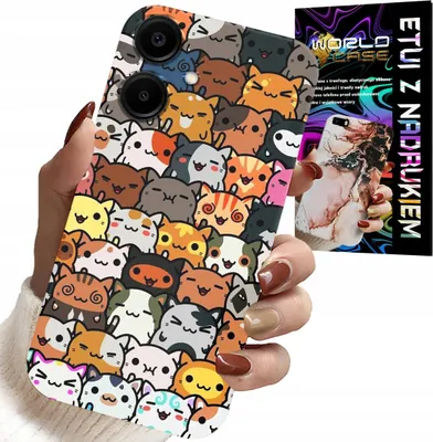 Image de Étui Pour Samsung Galaxy A06 5G - Dos En Chats Mignons, Chats, Étui